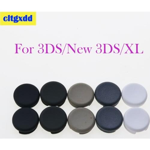 Cltgxdd 20Pcs For New 3DS XL LL Part New Analog Controller Stick Cap Joystick Not Original For 2DS XL LL Rocker caplt