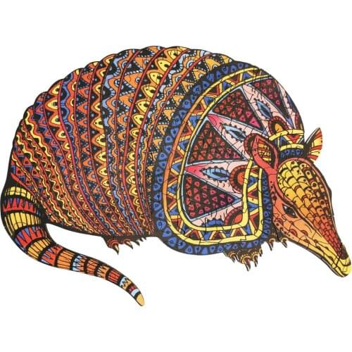 Wood Toys Animal Unicorn Puzzle Jigsaw Board Game for Adults Hippocampus Kids Tangram Montessori Home Decorations Birthday Gift