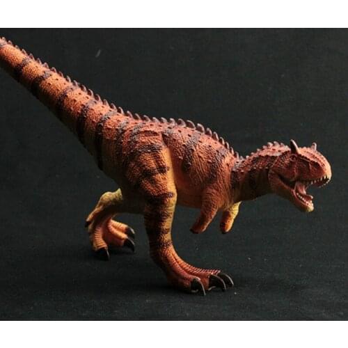 Dinosaur World Tyrannosaurus Rex Dinosaur Models Plastic Toy Animal Action Figures Carnotaurus Kids Birthday Gifts