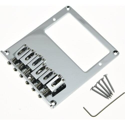 KAISH Humbucker Electric Guitar Bridge Chrome Fits TL Guitar