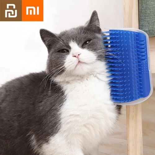 Xiaomi Massage Comb Removable Cats Corner Scratching Rubbing Brush Pet Hair Removal Massage Comb Pet Grooming Cleaning Supplies