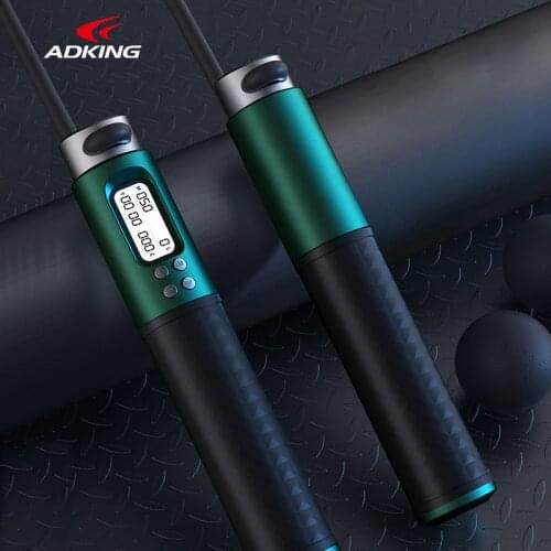 ADKING Multifunction Jump Ropes with counter For Weight Loss & Strength, weighted Skipping Rope Burning Calories, Weight Loss