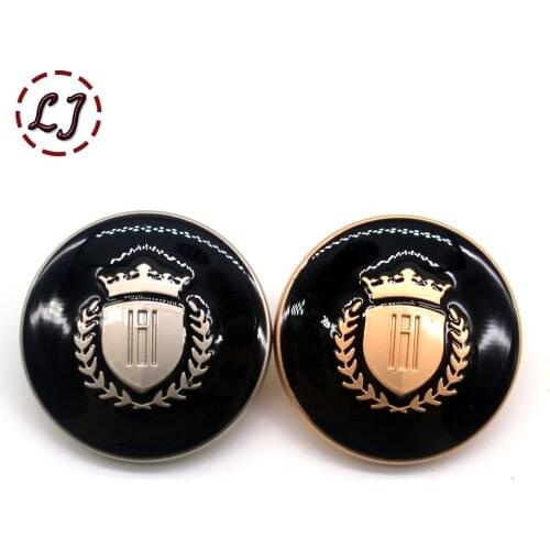 New 15mm/25mm fashion sewing metal button 10pcs/lot decorative buttons British style for women overcoat garment accessories DIY
