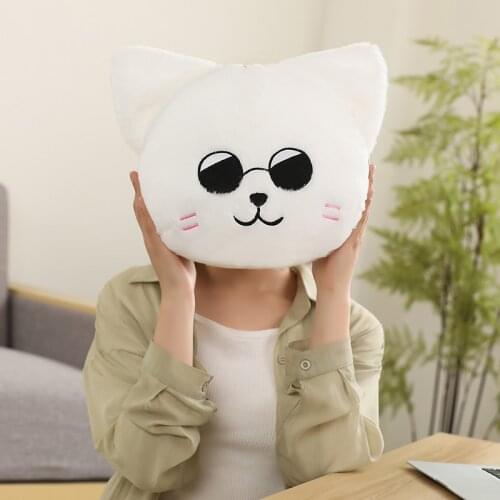 Gojo Cat Plush Toys Jujutsu Kaisen Stuffed Cartoon Body Pillow Cushions Plushie Keychain Anime Gojo Satoru