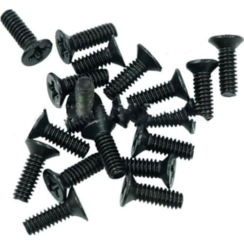 300Pcs M2 M2.5 M3 Flat Head Phillips Screws Set Laptop Notebook PC Repair for Computer Small Screw
