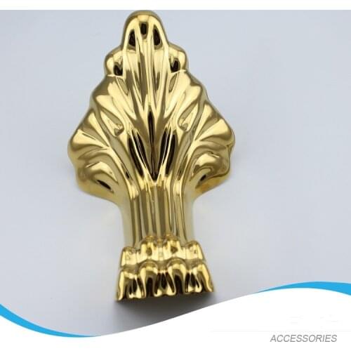 Gold bathtub foot shower faucet