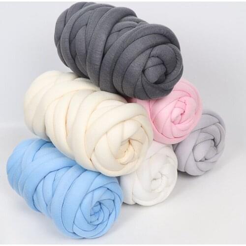 250G New Filling Core Cotton Iceland Yarn Hand-Woven Blanket Sub-Line Ultra-Coarse Cloth Strip Line