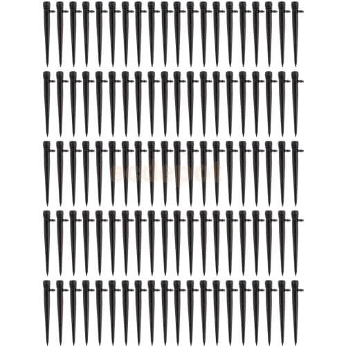 50Pcs Water Flow Irrigation Bubbler Dripper Sprinkler on Stake Drip Emitter