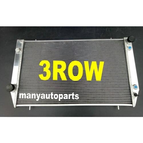 62MM 3ROW Aluminum Radiator Fit FOR Jaguar XJS 6 CYL 3.6L 1982-1991 /4.0L 1992-1996 AT/MT