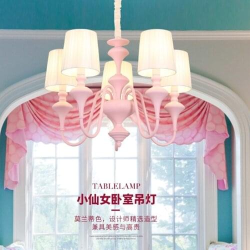 American Pastoral chandelier simple Mediterranean Nordic lighting living room bedroom study lamps Postage free