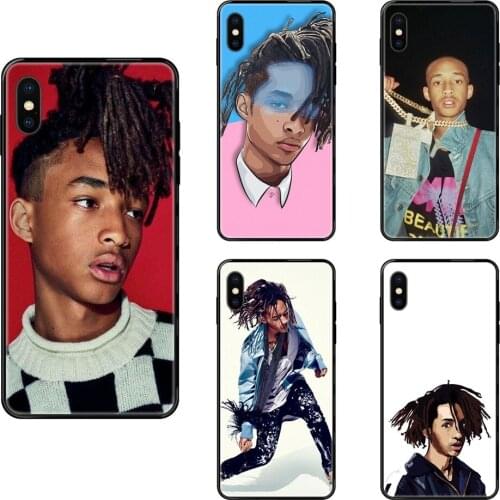 Jaden Smith Hip Hop TPU Black Soft Phone Cover Case For iPhone SE2020 11 12 Plus Pro X XS Max XR 8 7 6S SE 5 5C 5S Inspirational