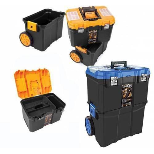 Big Wheel Double-Deck Technician Tool Suit Bag Check the shape of, Height: 32 + 31Cm Width: 48.5Vm Top: 33Cm Squeegee: 26.5Cm