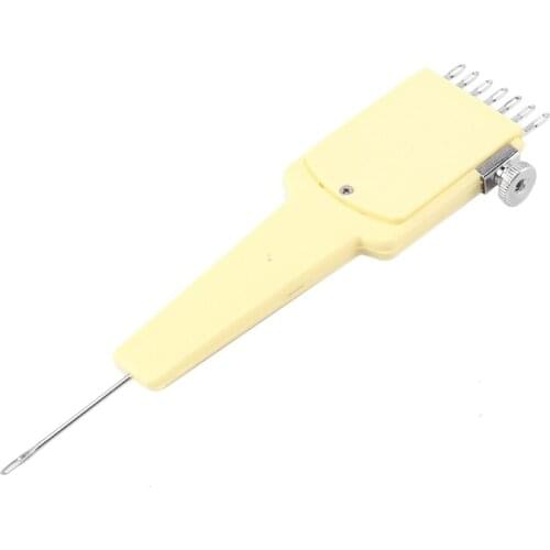 JFBL Hot 1 x 7 Needles Adjustable Transfer Tool for 4.5mm/9mm Knitting Sewing Machine