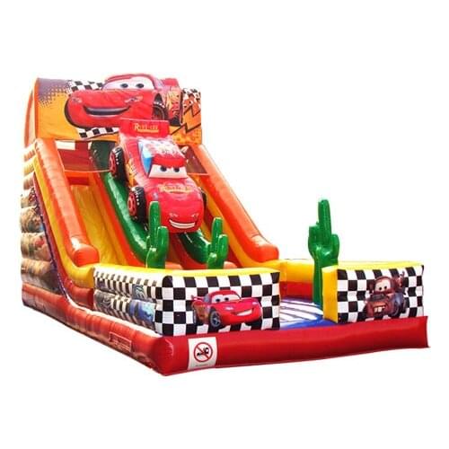 China inflatable slides supplier fighting cars inflatable toys