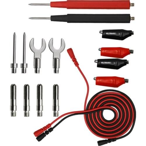 1000V 16 In 1 Multimeter Table Pen Multi-Function Combination Test Cable Banana Jack Universal Meter Test Line