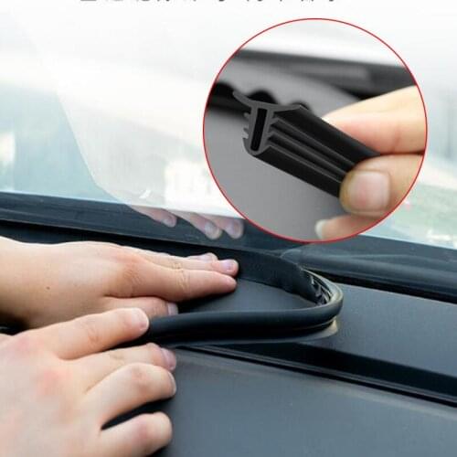 Car Stickers Dashboard Sealing Strip Sound Insulation Rubber Strip Car-Styling Accessories For Chevrolet Cruze TRAX Aveo Lova Sa