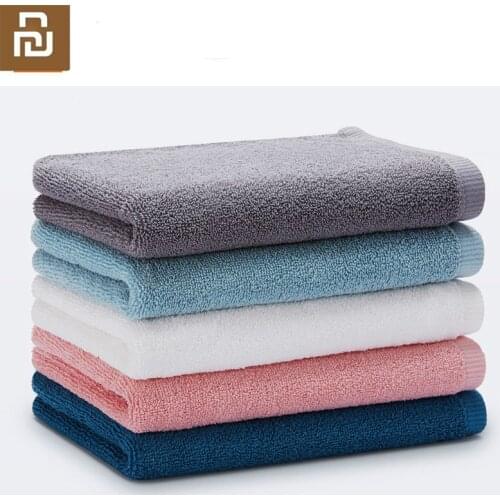 New Youpin Towel 100% Cotton Strong Water Absorption Sport Bath Wash Soft Towels Durable Skin-friendly Facecloth