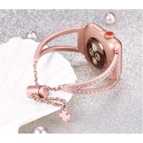 Stainless steel Strap For Apple watch 6 band 38mm 42mm iwatch 5 4 3 band 44mm 40mm metal watch strap bracelet Watch Accessories