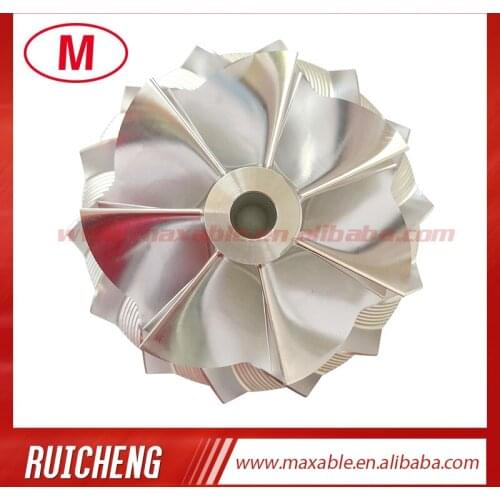 S400 171691 74.53/101.44 mm 7+7 blades high performance turbocharger billet/milling/aluminum 2618 compressor wheel