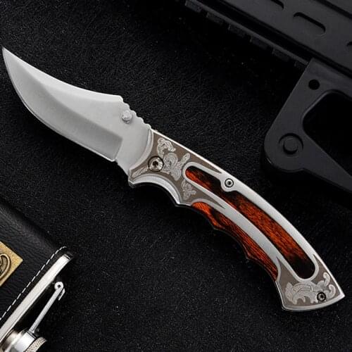 Folding Knife Outdoor Survival Fixed Blade Knife Self Defense Weapons Multi-function Pocket Knife High Hardness Military Knives