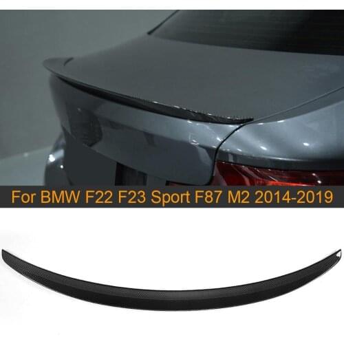 2 Series Carbon Fiber Rear Lid Wing Spoiler for BMW F22 F23 F87 M2 Coupe 14-17 220i 228i M235i M Sport Rear Trunk Spoiler Wing