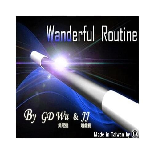 The Wanderful Routine by GD Wu & JJ Gimmick and DVD Stage Magic Tricks Illusions Party Magic Show Classic Magia Magician Wands