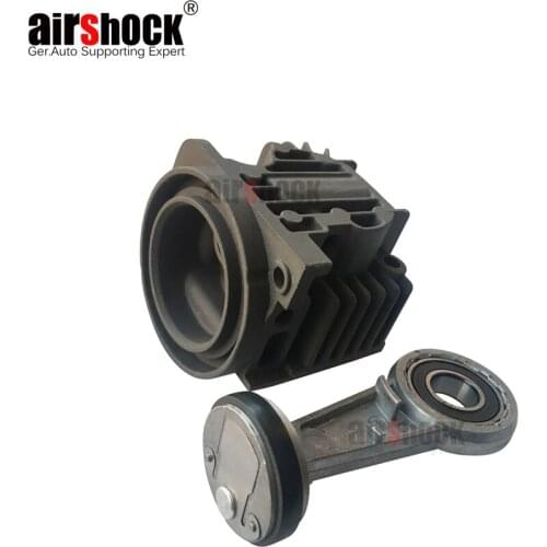 AirShock Air Compressor Pump Cylinder With Ring For BMW X5 E53 C6 Q7 VW Touareg Land Rover L322 Cayenne 7L0698007D 4L0698007A