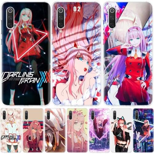ZERO TWO 002 Darling In The Franxx Phone Case for Xiaomi Redmi Note 9S 8T 9 8 7 10 7A 8A 9A S2 MI 9 8 CC9 Lite F1 Pro Fashion Co
