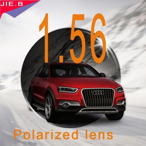 1.56 Men Women Myopic Polarized Lenses Driving Fishing Outdoors With Free Lens Cut and Frame Fitting Service 2pc