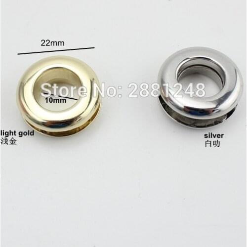 30pcs 100% COPPER material Eyelet Hardware accessories female bag hole eyeball eye drilling