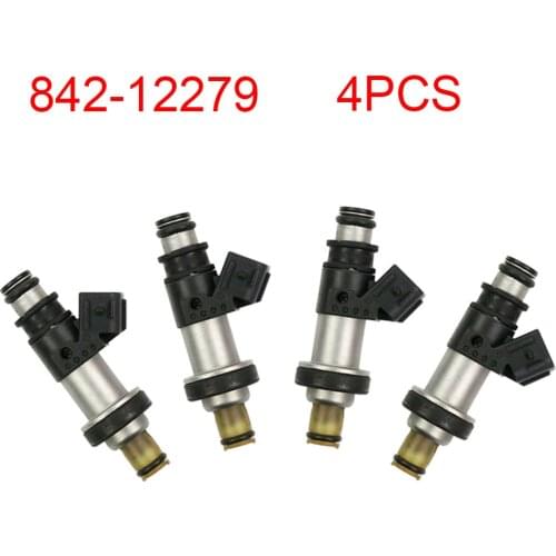 4PCS Fuel Injector Nozzles 842-12279 84212279 06164P8EA00 For Honda Odyssey Pilot Acura TL CL MDX 3.5L 3.2L High Quality