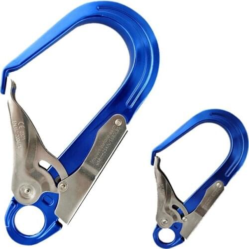 25KN Aluminum rescue buckle Safety Carabiner Buckle for Rescue Camping Hiking