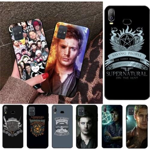 CUTEWANAN supernatural Jensen Ackles TV series Phone Case For Samsung A10 A20 A30 A40 A50 A70 A80 A71 A51 A6 A8 2018