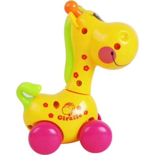 Kids Cute Cartoon Animal Giraffe Clockwork Wind-Up Baby Toys Kid Child Birthday Gift