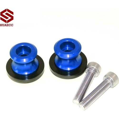 For Suzuki GSXS750 GSXS1000 F-ABS GSXS 750 1000 Motorcycle CNC Aluminum M8 Swingarm Spools Slider Stand Screws