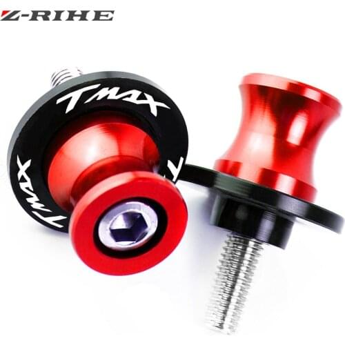 For YAMAHA TMAX530 TMAX500 T-MAX 530 T-MAX530 TMAX 530 500 Motorcycle CNC Frame Stands 6MM Screws Sliders Swingarm Spools Slider