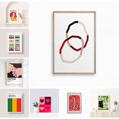 Home Decor Canvas Painting Pictures Love Cartoon Anime Japan Cool Wall Art Prints Modular Poster For Living Room No Framework