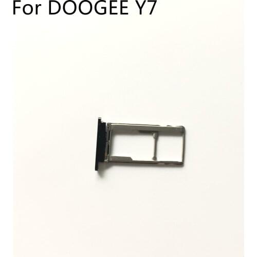 DOOGEE Y7 Used Sim Card Holder Tray Card Slot For DOOGEE Y7 SC9863A Octa-Core 5.84" Smartphone