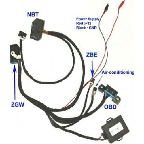 Ignition Emulator to ZGW For BMW F01 F02 F10 F18 F25 Fxx NBT CAS4 Ignition ON