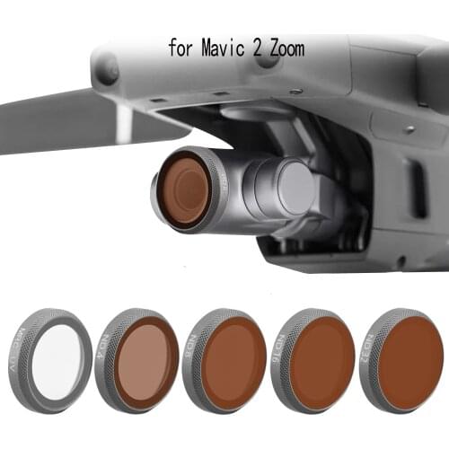 Lens Filters Parts for DJI Mavic 2 Zoom Drone Gimbal Camera Adjustable Waterproof Anti-oil UV ND4 ND8 ND16 ND32 ND64 Accessory