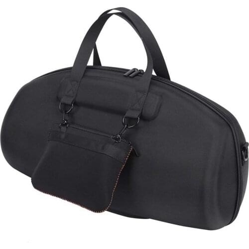 HOT-For JBL Boombox Portable Bluetooth Waterproof Speaker Hard Case Carry Bag Protective Box (Black)