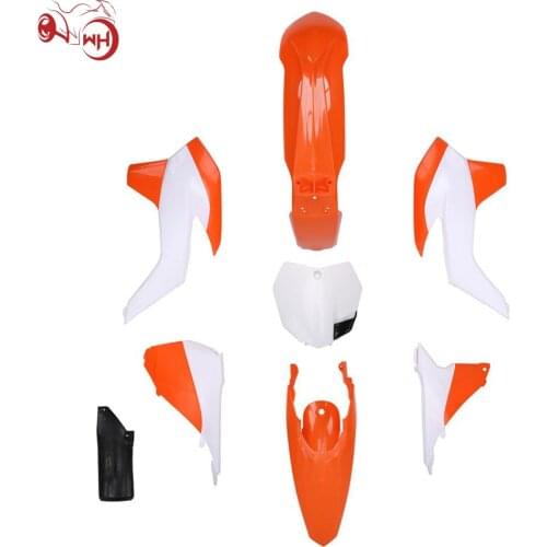For KTM SX XC XCW SXF XCF XCW XCFW 125 150 200 250 350 Motorcycle Plastic Kit Fairing Fenders Number Plate Shrouds Side Panels