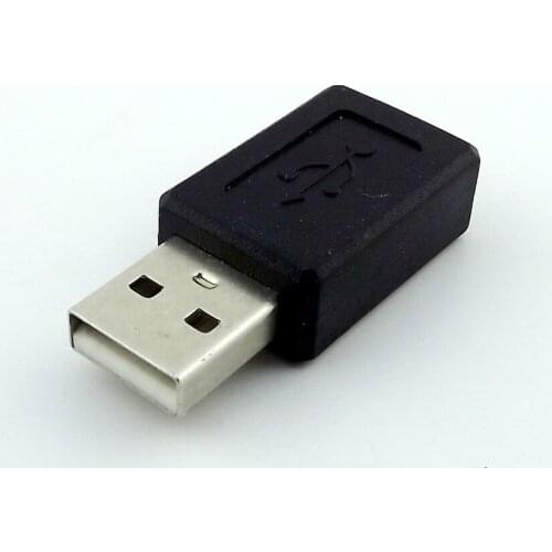 1pc USB 2.0 A Male Plug To Mini 5 Pin B Female Jack USB Adapter Converter Connector