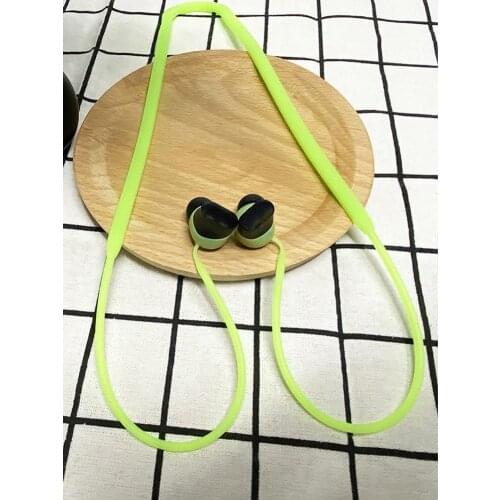 Earphone Strap For Studio Buds Sports Earphone Accessories Anti Lost Strap Silicone String Rope Earphones Silicone Cable Cord