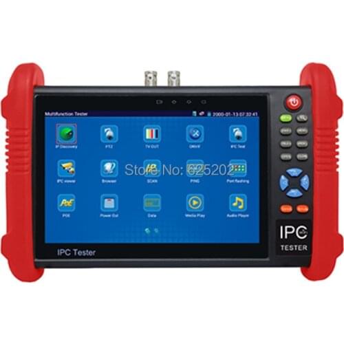 7 Inch Touch Screen Built-in Wifi CCTV Tester for IP/Analog Cameras Testing IPC-9800 Plus Series