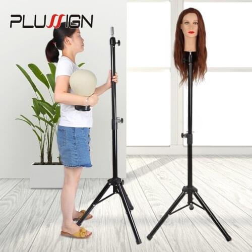 Manikin Head Tripod Hairdressing Training Head Holder Hair Stand Salon Hair Training Tool