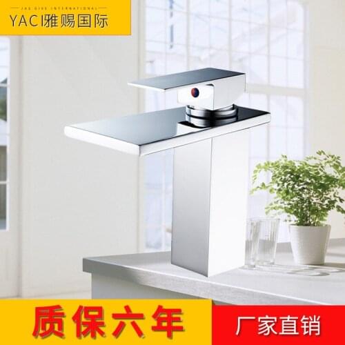 Vidric Exports of waterfall faucet basin faucet copper waterfall faucet