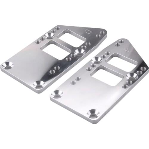 High Quality LS Engine Mounts Billet Aluminum LS Adapter Plates Kit LS Conversion for Chevrolet Chevelle Camaro