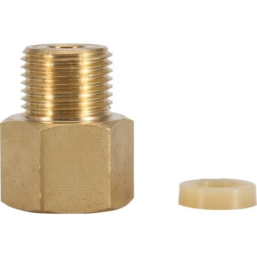 High Quality Brass CO2 Cylinder Tank W21.8 CGA320 Adapter Converter For Aquarium Fish Tank Adapter Converter