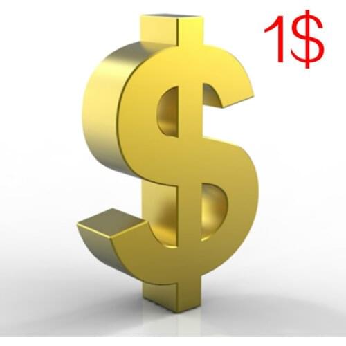 1 US dollar to Make up the difference